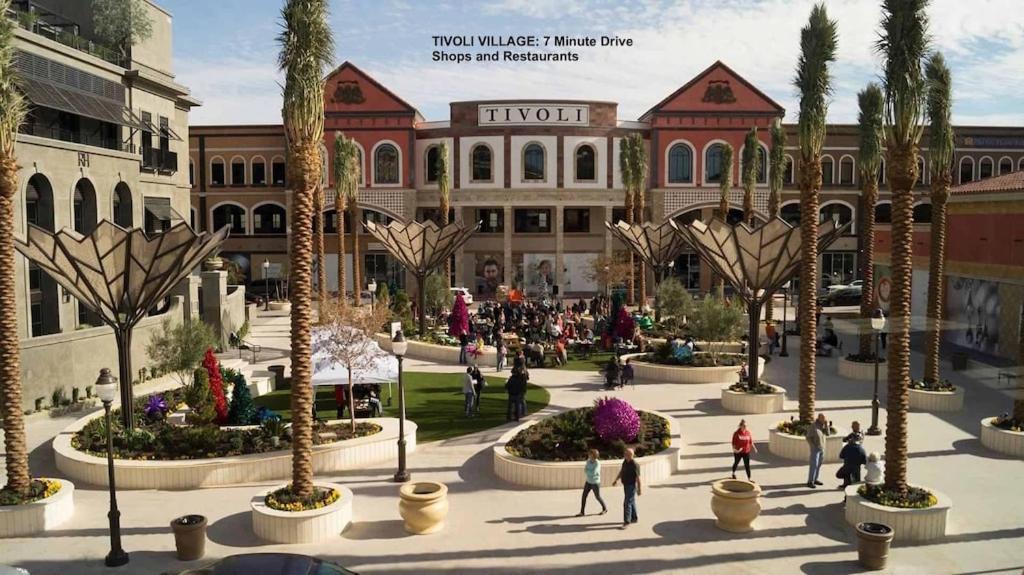 Luxury Villa Oasis: Private Pool, Waterfall Slide & Multi-Sport Paradise Las Vegas Exterior photo
